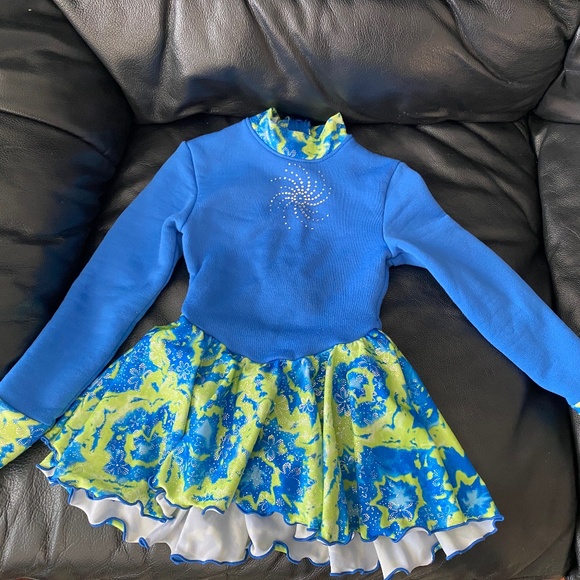 Like new Kids Mondor Fleece lined Skating dress - Picture 1 of 3
